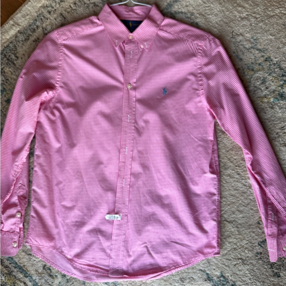 Boys polo Ralph Lauren large button up